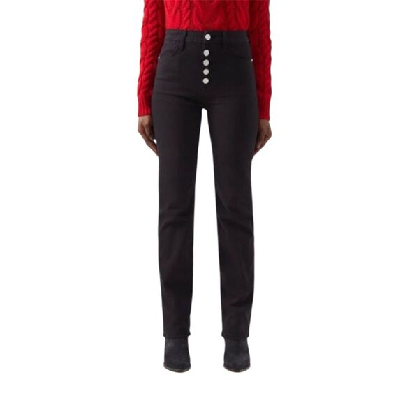 FRAME "Le Super High" Straight Jeans - Picture 2 of 10